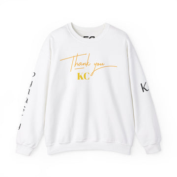 Thank you KC Football by FletchAnswers.com - Unisex Heavy Blend™ Crewneck Sweatshirt