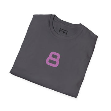 8 Jackson - Black and Purple - 2 the Point T's - by FletchAnswers.com
