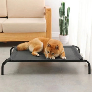 Folding Elevated Dog Bed Breathable Dog Pad Pet Indoor/Outdoor Elevated Bed Dog Accessories for Small Medium Large Dog Supplie