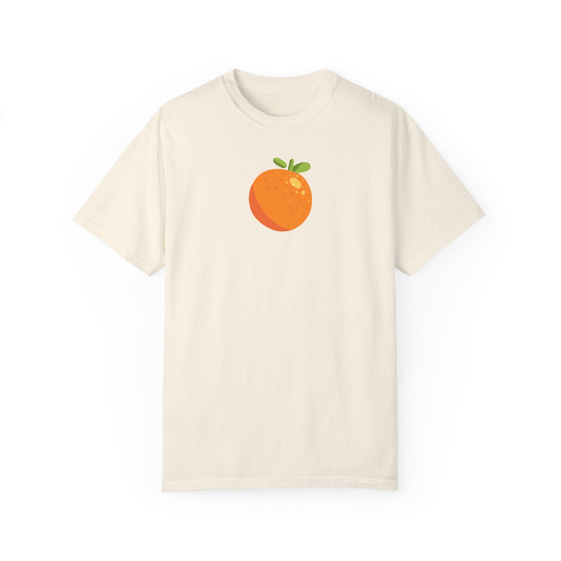 Orange Fruit TShirt by FletchAnswers.com - Unisex Garment-Dyed T-shirt