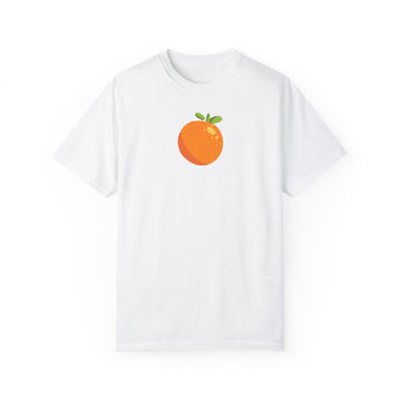 Orange Fruit TShirt by FletchAnswers.com - Unisex Garment-Dyed T-shirt