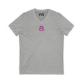 Female V-Neck Tee - Female Number 8 Baltimore Football Shirt Printify