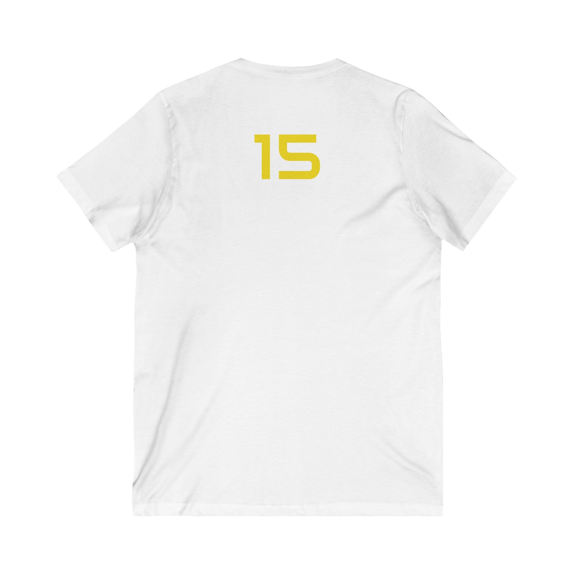 Female V-Neck Tee - Female Number 15 Kansas City Football Shirt Printify