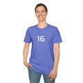 Detroit Football #16 Unisex T-Shirt, Goff Fan Tee, Sports Jersey Shirt, Game Day Apparel, Football Gift Printify