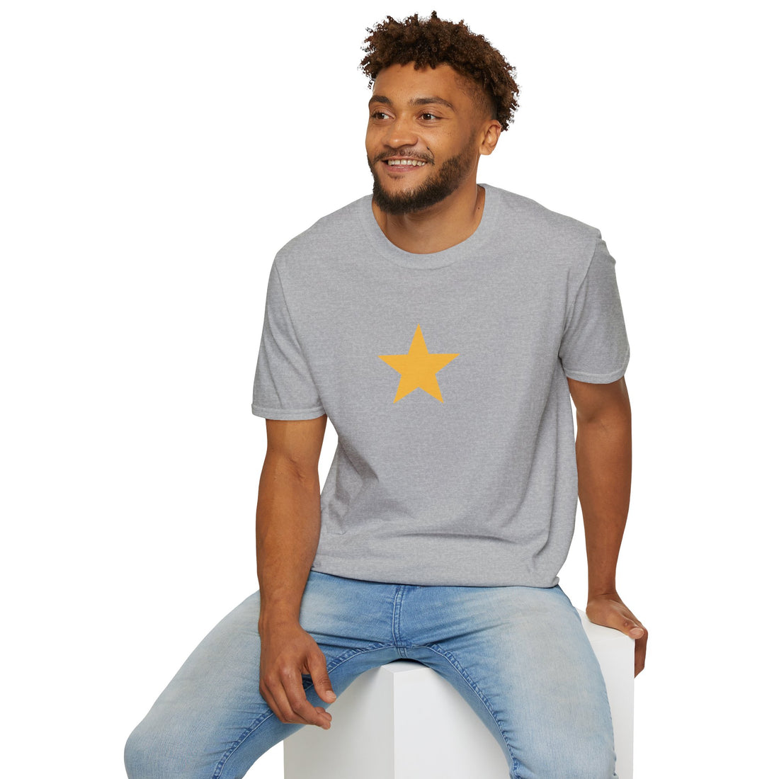 Be a Star Unisex T-Shirt - Sports Tee Game Day Shirt Gift Team Apparel Printify