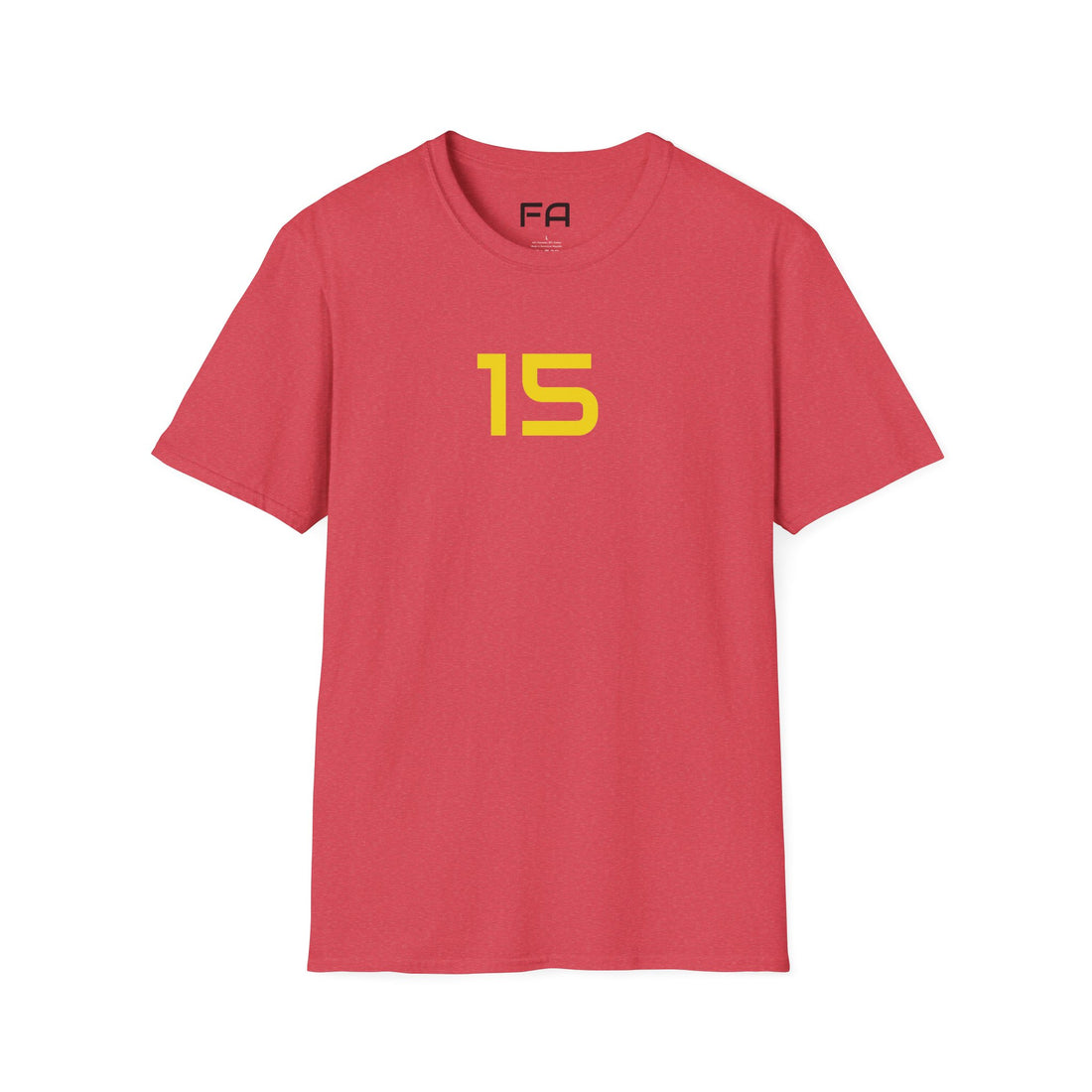 15 red and yellow - 2 the Point T's  -  by FletchAnswers.com Printify