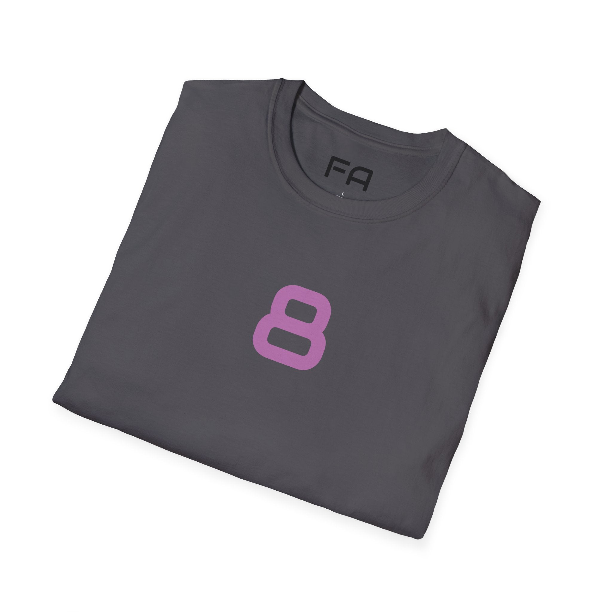 8 Jackson - Black and Purple - 2 the Point T's  -  by FletchAnswers.com