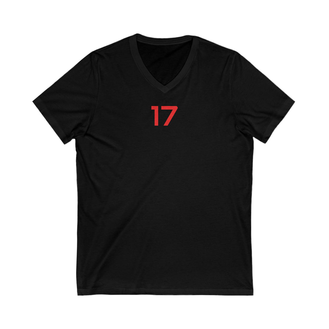 Female V-Neck Tee - Female Number 17 Buffalo Football Shirt