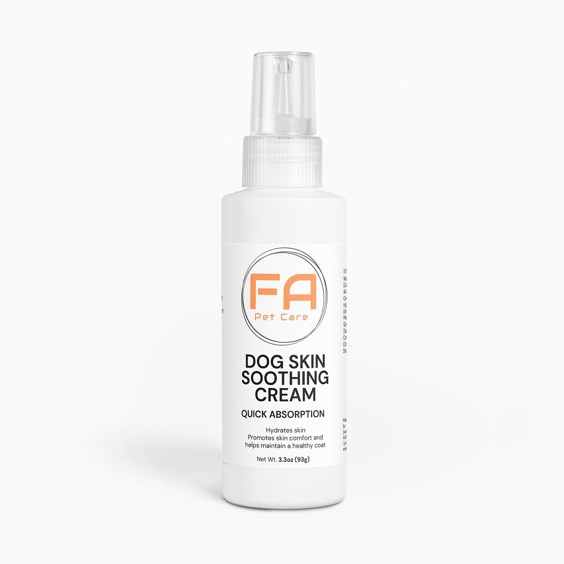 Dog Skin Soothing Cream