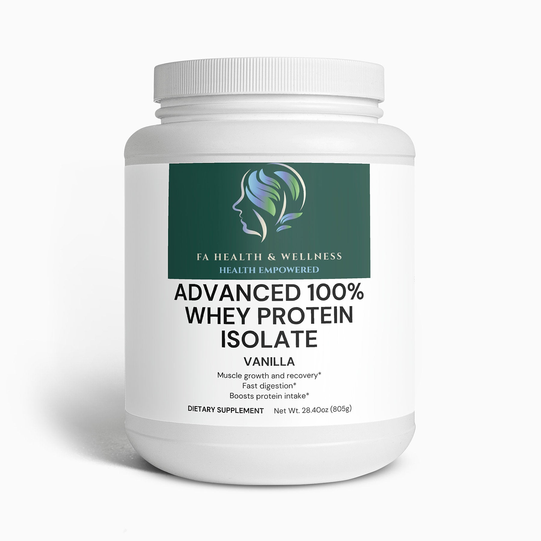 Advanced 100% Whey Protein Isolate (Vanilla)