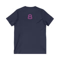 Female V-Neck Tee - Female Number 8 Baltimore Football Shirt Printify