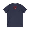 Copy of Female V-Neck Tee - Female Number 17 Buffalo Football Shirt Printify