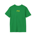 seven green and gold - 2 the Point T's  -  by FletchAnswers.com Printify