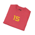 15 red and yellow - 2 the Point T's  -  by FletchAnswers.com Printify