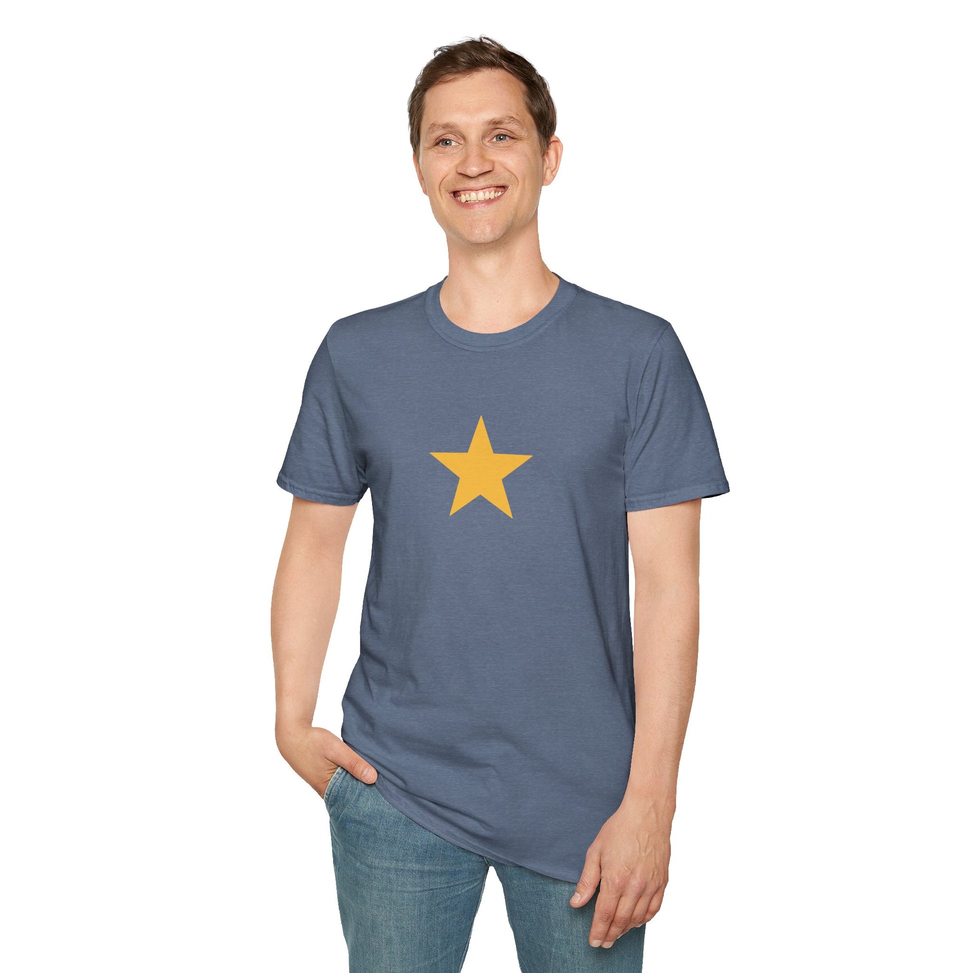 Be a Star Unisex T-Shirt - Sports Tee Game Day Shirt Gift Team Apparel Printify