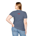 seventeen blue and red - 2 the Point T's  -  by FletchAnswers.com Printify