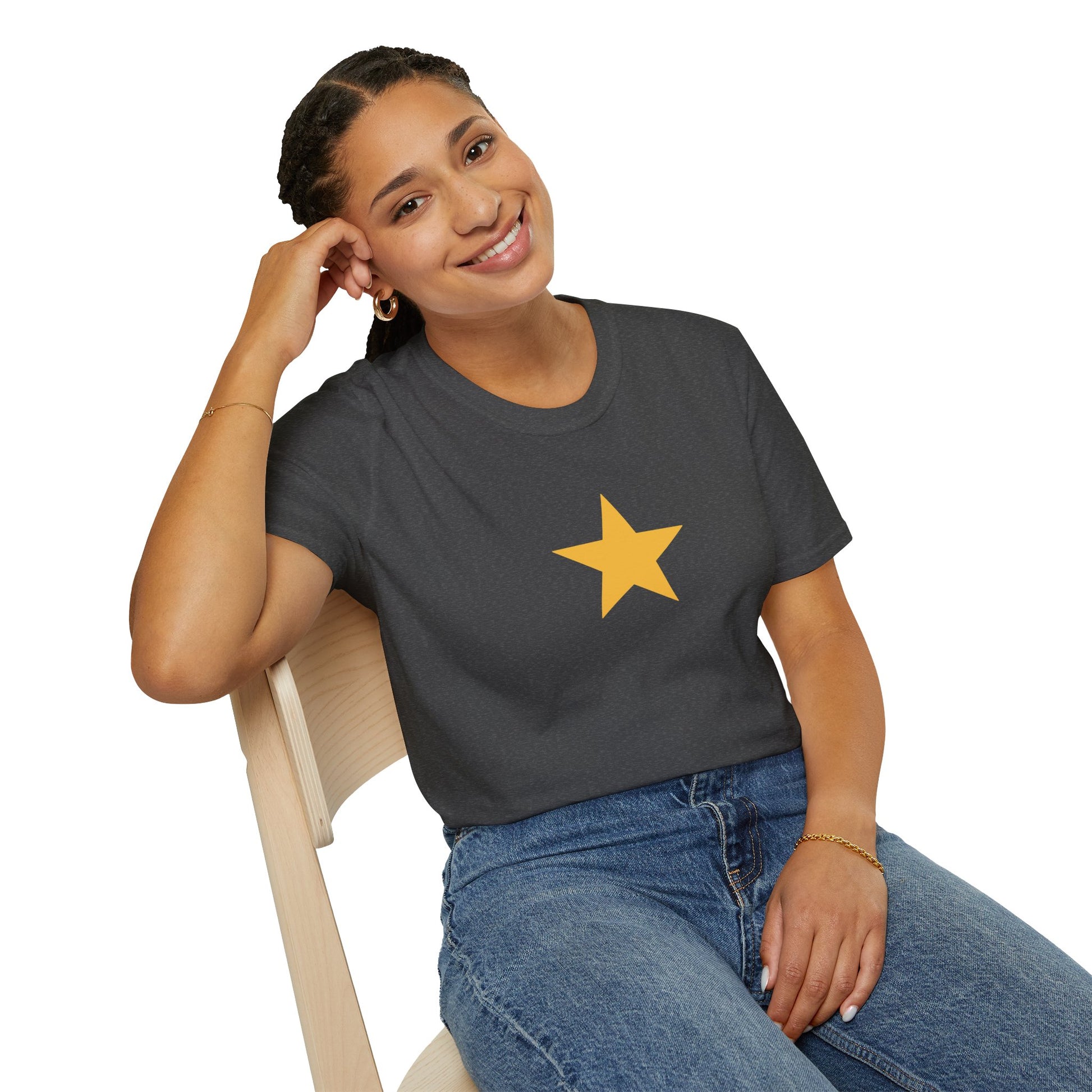 Be a Star Unisex T-Shirt - Sports Tee Game Day Shirt Gift Team Apparel Printify