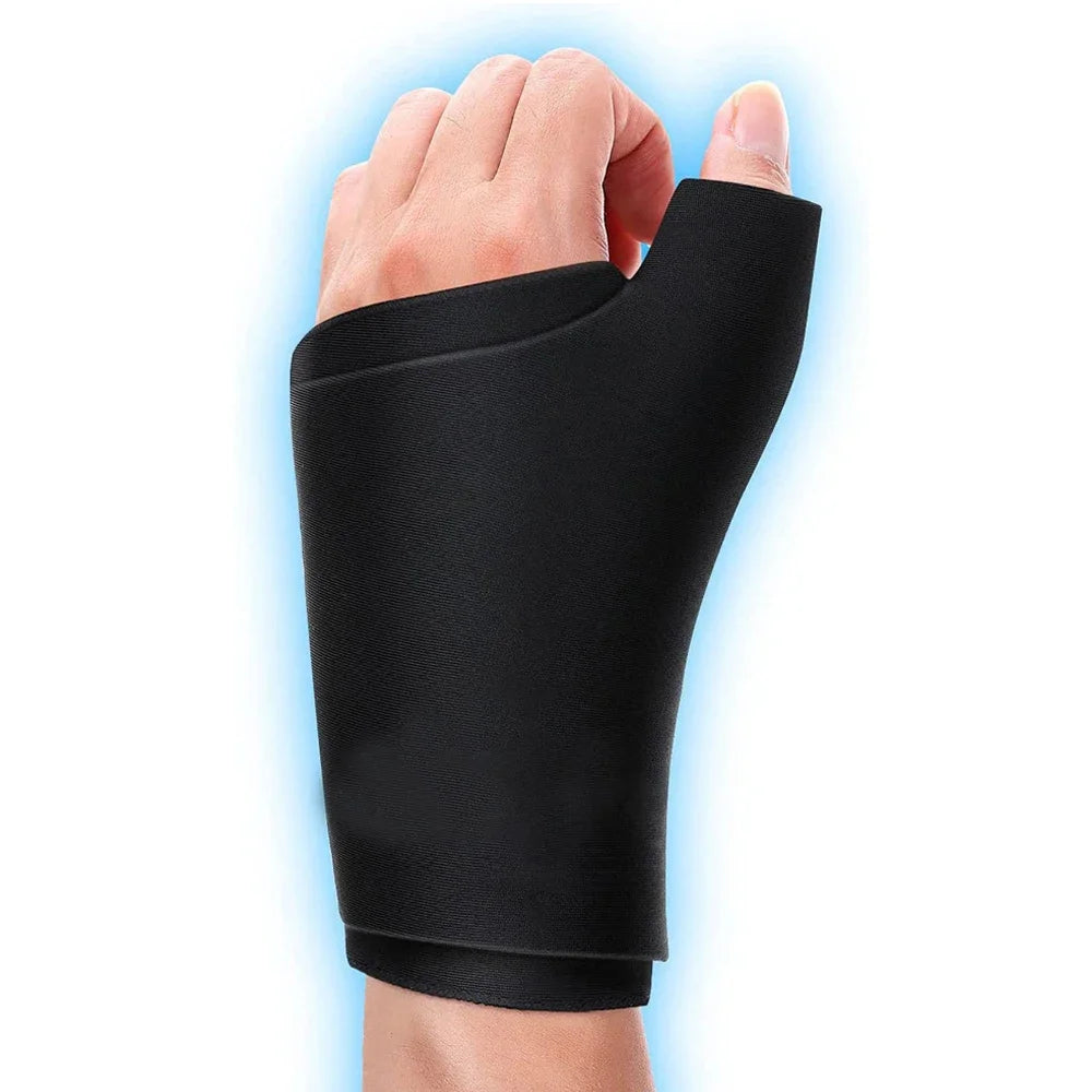 Wearable Thumb Wrist Ice Pack Hot Cold Compress Hand Finger Ice Pack for Hot & Cold Hand Therapy Massager Pain Relief Ice Glove