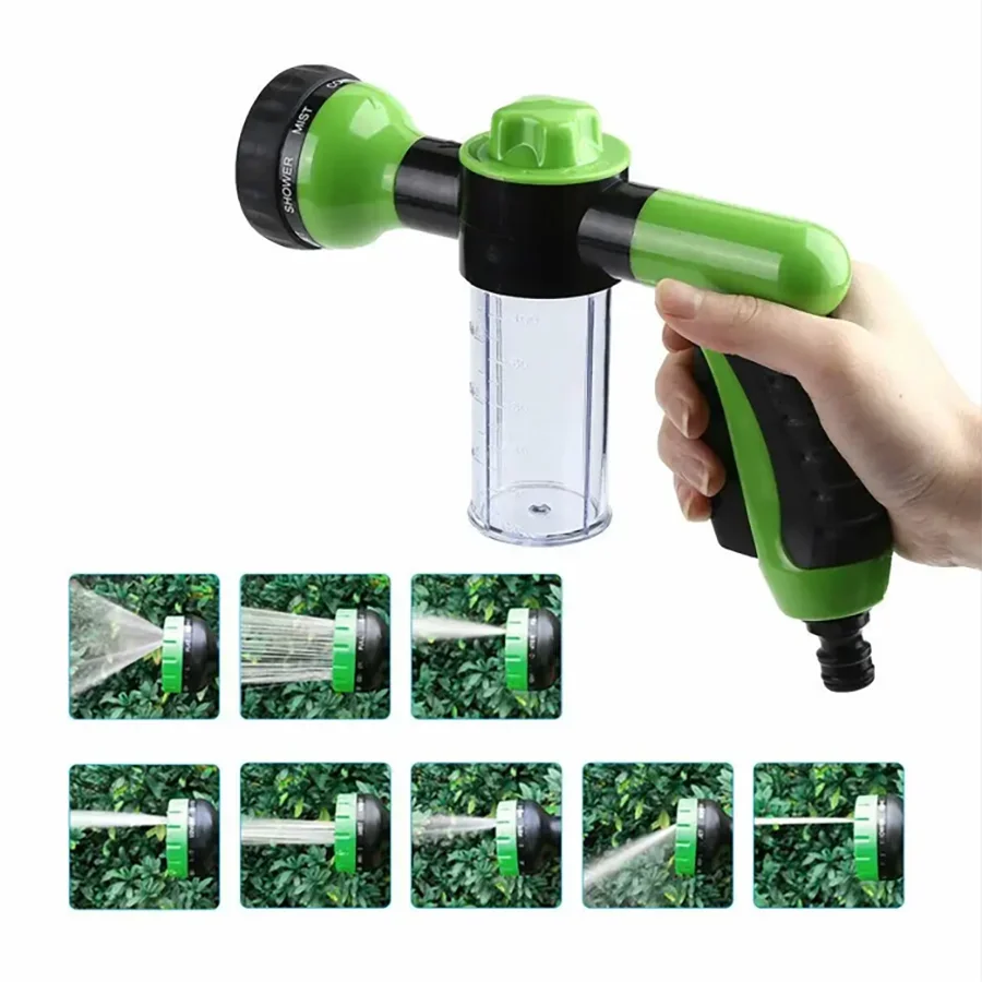 High-pressure Sprayer Nozzle Hose dog shower Gun 3 Mode Adjustable Pet Wash Cleaning bath Water Foam Soap Sprayer dog clean tool