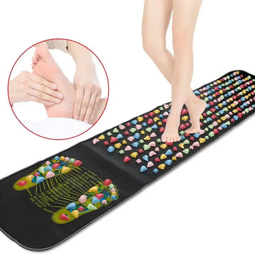 Massage Cushion Simulation Cobblestone Foot Leg Pad Pain Relief Relaxing Massage Mat Healthcare Acupressure Mat Foot Massager