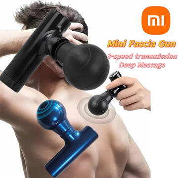 Xiaomi Portable Fascial Massage Gun Massager For Body Neck Back Deep Tissue Muscle Relaxation Pain Relief Tool Small Handheld