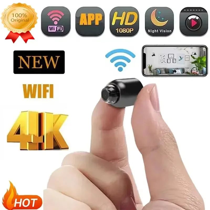 X5 Camera Wireless 1080P Surveillance Security Video Cam Night Vision Motion Detect Camcorder Mini Cam Monitor Smart Home 2024