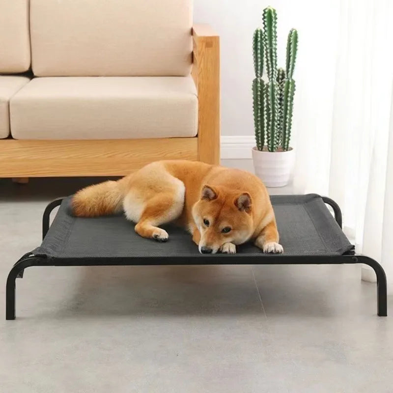 Folding Elevated Dog Bed Breathable Dog Pad Pet  Indoor/Outdoor Elevated Bed Dog Accessories for Small Medium Large Dog Supplie