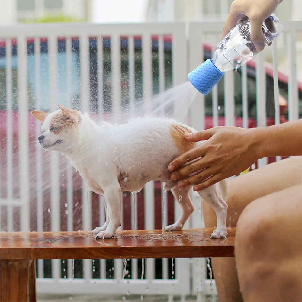 Pet Shower Silicone Pet Shower Head Outdoor Cat and Dog Shower Cleaning Supplies Portable Pet Shower Shower