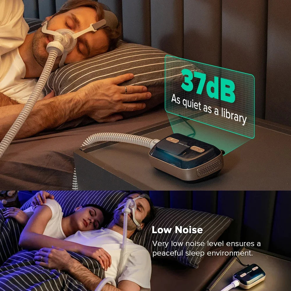 Portable Bluetooth CPAP APAP Ventilator Anti Snoring And Sleep Apnea For Sleep Apnea Syndrome And OSA Sleep Aid