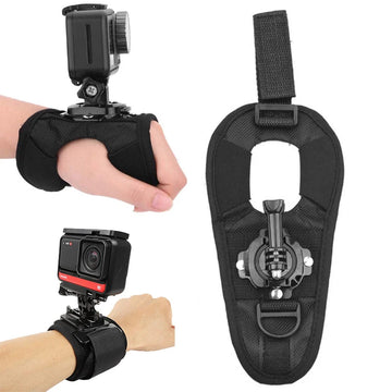 Wrist Strap Arm Plam Ankle Mount Band Holder Cycling Mount for GoPro 13 12 11 10 9 Insta360 X3 X4 DJI Action 5 Pro 4 Accessories