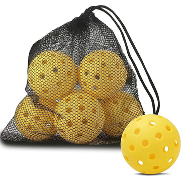 Wholesale 74mm pickleball with 40 holes, night light tennis ball for sale