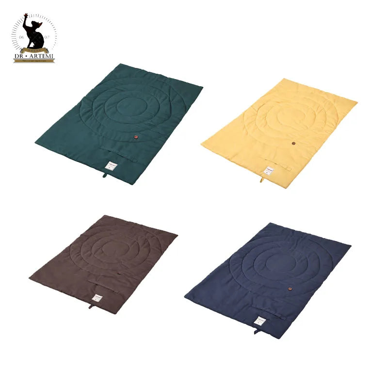 Foldable Pet Dog Diaper Mat Waterproof Training Pad Urine Absorbent Environment Protect Diaper Mat Outdoor Dog Car Seat Cover